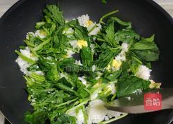 木须菠菜炒饭的做法图解5
