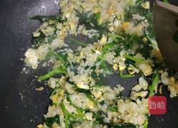 木须菠菜炒饭的做法图解6