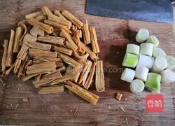 葱烧赛鹿筋的做法图解2