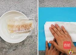 鳕鱼香菇酿肉的做法图解2