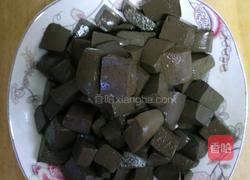 炒羊血的做法图解2