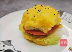 鹅肝土豆汉堡泥的做法图解9