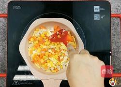 三色贝柱炒饭的做法图解7