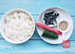 恐龙蛋海苔饭的做法图解1