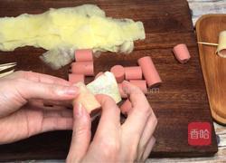 孜然火腿肠土豆串的做法图解6