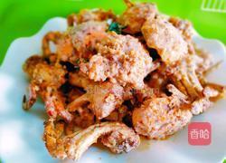 蛋黄蟹的做法图解6