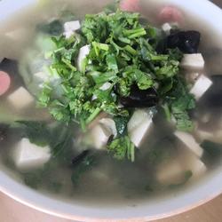 丝瓜豆腐汤的做法[图]