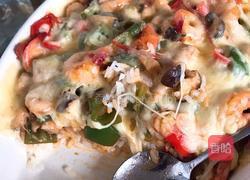 鲜虾焗饭的做法图解4