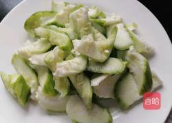 丝瓜蛋汤的做法图解2