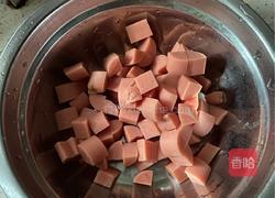 金玉鸿福（玉米甜豆炒火腿丁）的做法图解3