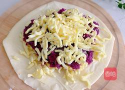 紫薯芝士饼的做法图解4