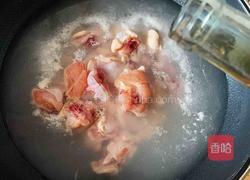 鸡腿烧毛豆的做法图解4