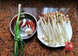 蚝油花生芽的做法图解1