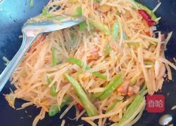 土豆丝炒肉的做法图解10
