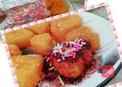 脆皮爱心甜点的做法图解13