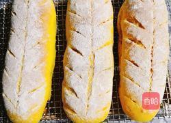 南瓜黄金软欧的做法图解3