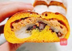 南瓜黄金软欧的做法图解5