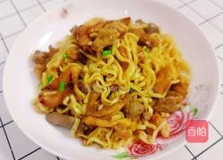 鸡腿肉鸡汁捞面的做法图解9