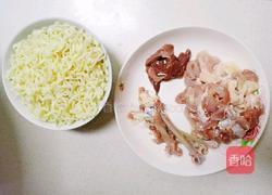 鸡腿肉鸡汁捞面的做法图解3