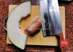 瘦肉焖冬瓜的做法图解1