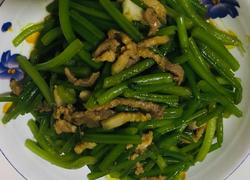 红薯梗炒过油肉