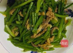 红薯梗炒过油肉的做法图解10