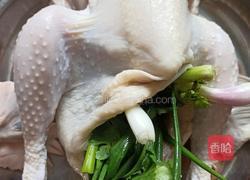 香葱白切鸡的做法图解2