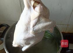 香葱白切鸡的做法图解5