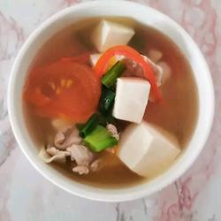 白豆腐番茄汤的做法[图]