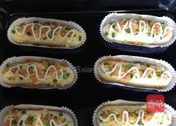 马里苏拉芝士肉松面包的做法图解16
