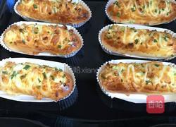 马里苏拉芝士肉松面包的做法图解18