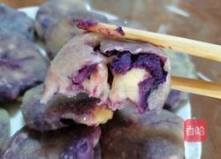 芝士紫薯饼的做法图解7