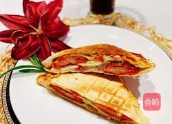 熏鸡肉奶酪三明治的做法图解12