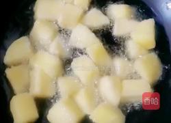 拔丝地瓜苹果的做法图解4