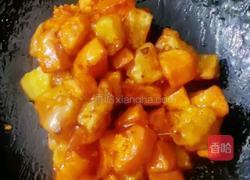 拔丝地瓜苹果的做法图解13