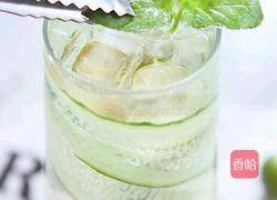 低卡路饮品｜青瓜柠乐的做法图解4
