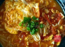 番茄酸汤焖面的做法图解3