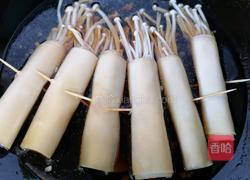 豆皮金针菇卷的做法图解7