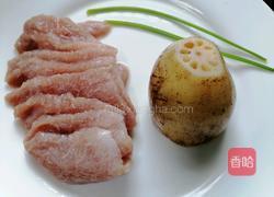 莲藕肉丸的做法图解1