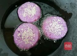 紫薯芝麻饼的做法图解7