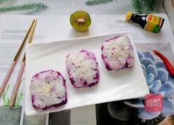 糯米紫薯糕的做法图解10