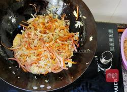 炒粉丝(火腿胡萝卜蔬菜炒米粉)的做法图解10