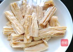 黄瓜拌腐竹的做法图解2