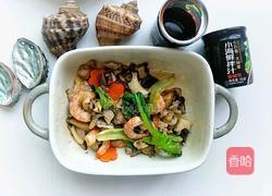 鲍鱼螺肉海鲜饭的做法图解11