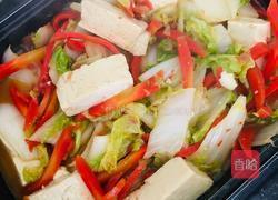 白菜胡萝卜炖豆腐的做法图解7