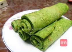 鸡蛋菠菜饼的做法图解4