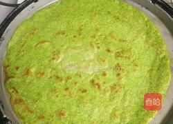 鸡蛋菠菜饼的做法图解3