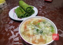 鸡蛋菠菜饼的做法图解5