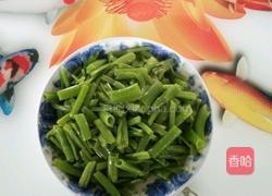 青炒南瓜杆的做法图解5