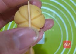 萬圣節(jié)蜘蛛南瓜小餅干的做法圖解8